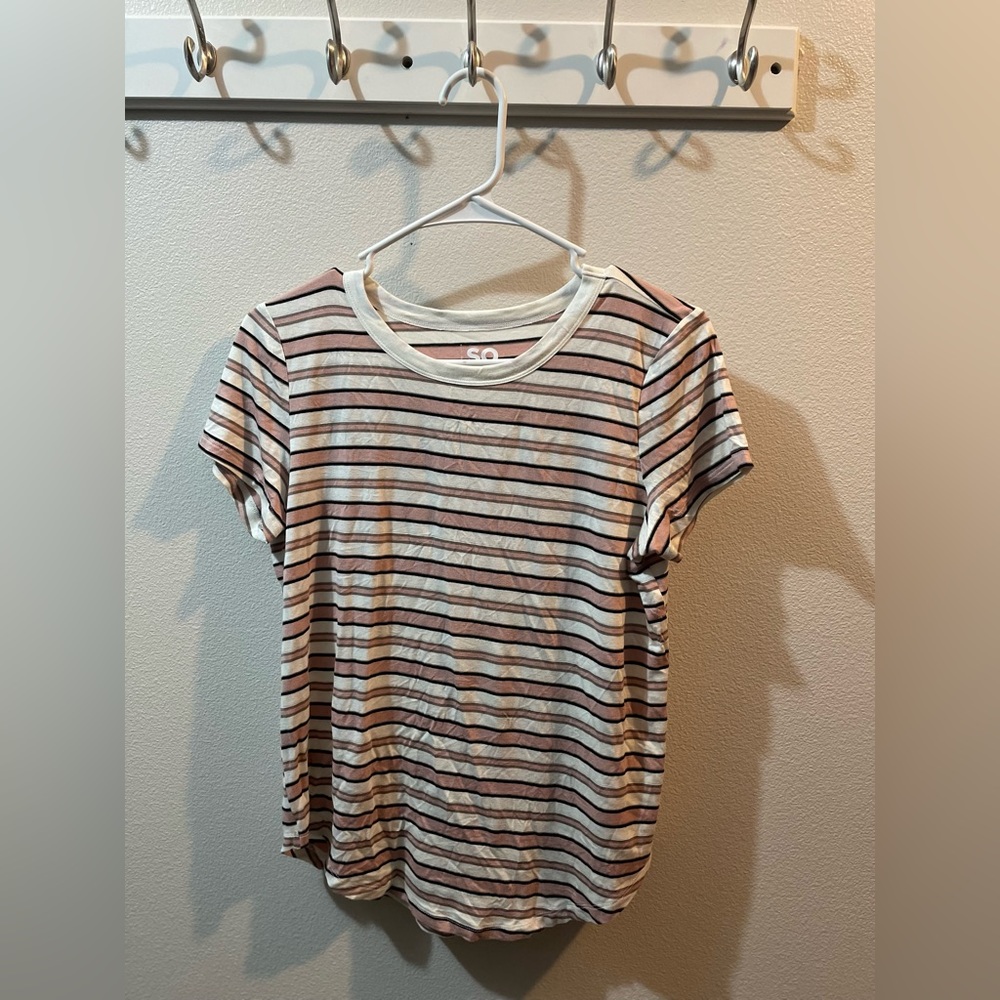 So Striped Tee XS